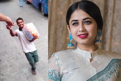 সেই মাসুদের পাশে অভিনেত্রী ফারিয়া শাহরিন