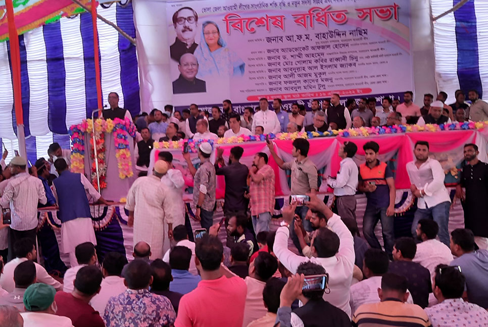 বাংলাদেশ এখন উন্নয়নের রোল মডেল: আ.ফ.ম. বাহাউদ্দিন নাছিম