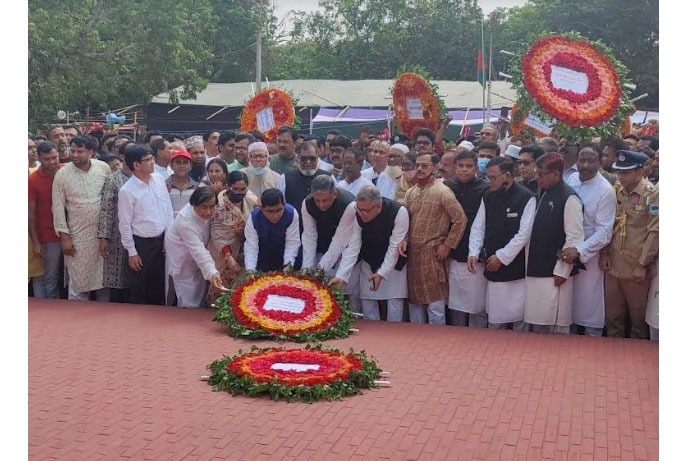 মেহেরপুরে মুজিবনগর দিবস পালিত
