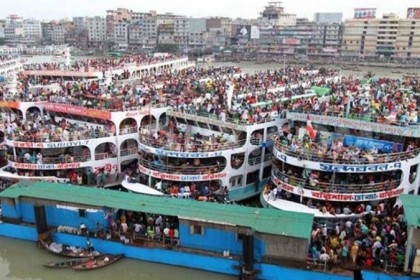 বুধবার শুরু লঞ্চের স্পেশাল সার্ভিস 