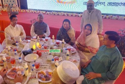 এক টেবিলে শামীম-আইভী, তবুও কথা হলো না

