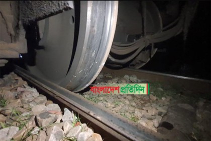 ইঞ্জিন লাইনচ্যুত, জয়দেবপুর-ময়মনসিংহ রুটে ট্রেন চলাচল বন্ধ