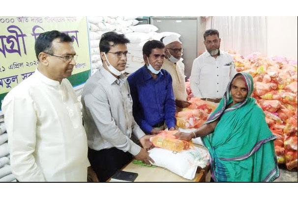ফরিদপুরে ঈদ সামগ্রী পেল ১ হাজার পরিবার