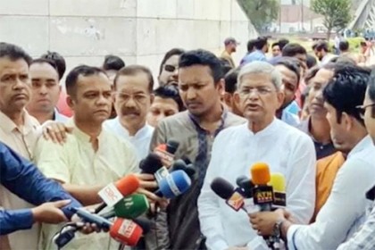 এ সরকার সম্পূর্ণ ব্যর্থ সরকার : মির্জা ফখরুল