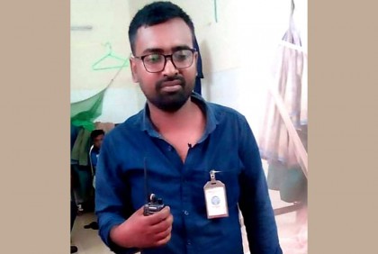 শেবাচিম হাসপাতাল এলাকা থেকে ভুয়া পুলিশ আটক