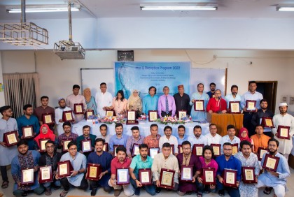 করোনা সম্মুখযোদ্ধা বায়োকেমিস্ট ও মলিকুলার বায়োলজিস্টদের সম্মাননা