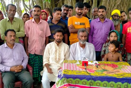 হত্যা মামলার আসামিদের জামিন বাতিল ও শাস্তির দাবিতে সমাবেশ