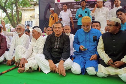 শান্তিগঞ্জে আব্দুস সামাদ আজাদের মৃত্যুবার্ষিকীতে আলোচনা