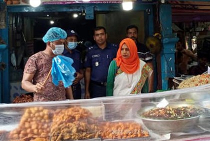 বিশ্বনাথে ভ্রাম্যমাণ আদালতের অভিযানে ২ প্রতিষ্ঠানকে জরিমানা 