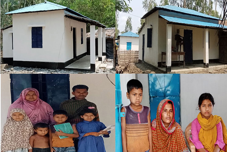 পেকুয়ায় দৃষ্টিনন্দন ঘরে ঈদ উদযাপনের অপেক্ষা তাদের