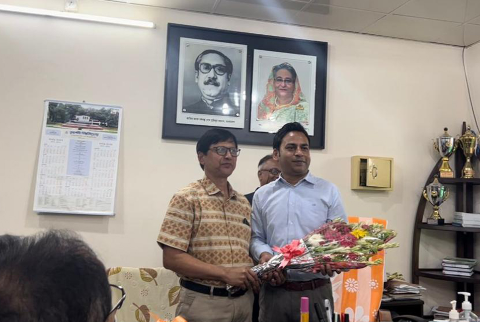 রাবির ক্রীড়া বিজ্ঞান বিভাগে নতুন সভাপতি নিয়োগ