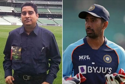 ঋদ্ধিমান সাহাকে হুমকি, নিষেধাজ্ঞার মুখে ভারতীয় সাংবাদিক
