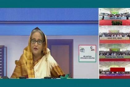 যারা ঘর পেয়েছে, তাদের মুখের হাসি আমি খুব পছন্দ করি : প্রধানমন্ত্রী

