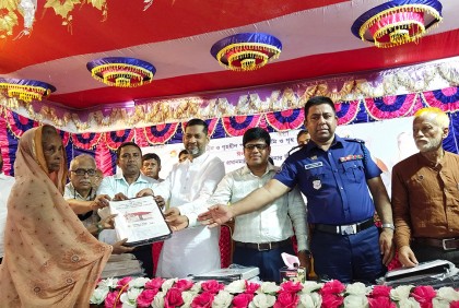 গলাচিপায় জমি ও ঘর পেল ২১০ পরিবার