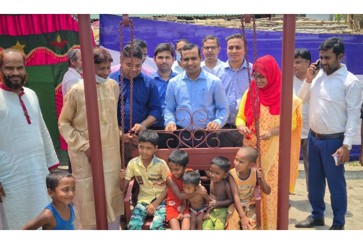 চুয়াডাঙ্গায় ভূমিহীন শিশুদের জন্য শিশুপার্ক উদ্বোধন