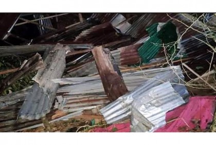 দিনাজপুরে কালবৈশাখীর ঝড়ে কিশোরী নিহত