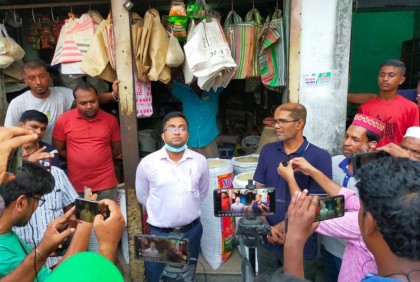 গাংনীতে ৬৩ বস্তা সরকারি চাল উদ্ধার