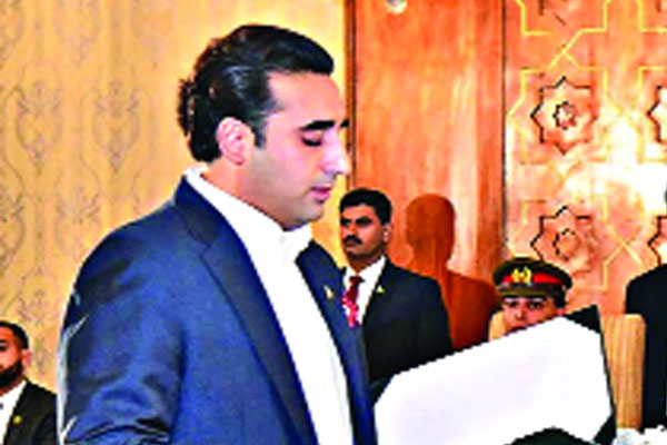 বিলাওয়াল পাকিস্তানের ‘সর্বকনিষ্ঠ পররাষ্ট্রমন্ত্রী’
