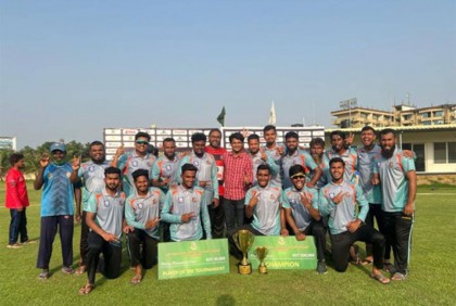 ২৮ বছর পর জাতীয় ক্রিকেটে চ্যাম্পিয়ন সিলেট জেলা

