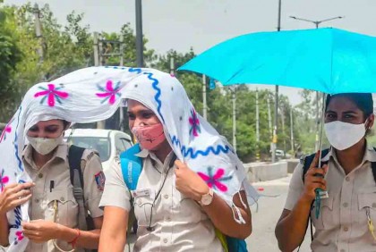 ভারতে তাপমাত্রা ৪৫ ডিগ্রি সেলসিয়াস ছাড়িয়েছে