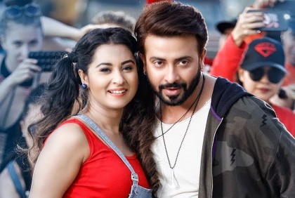 ঈদে ১০০ সিনেমা হলে শাকিব-বুবলীর ‘বিদ্রোহী’