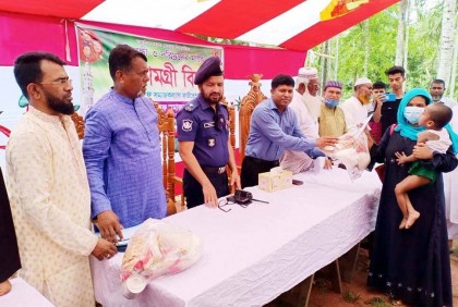 কোটালীপাড়ায় বিশেষ চাহিদা সম্পন্ন শিশু ও দরিদ্ররা পেলো ঈদ সামগ্রী 