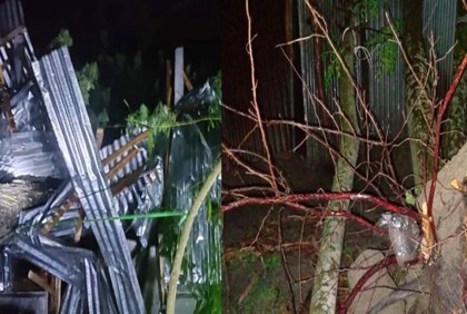 সিরাজগঞ্জে কালবৈশাখী ঝড়ে ব্যাপক ক্ষতি