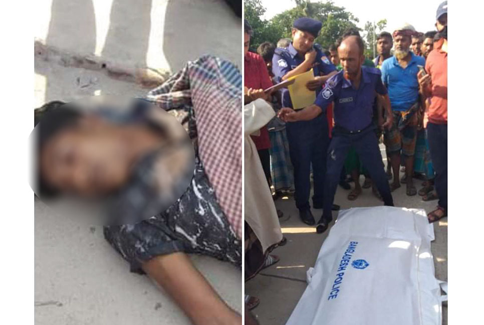 লাকসামে ট্রেনের ছাদ থেকে পড়ে প্রাণ গেল যুবকের