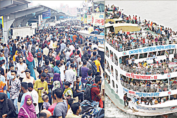 কোটি মানুষ ছাড়ছে ঢাকা