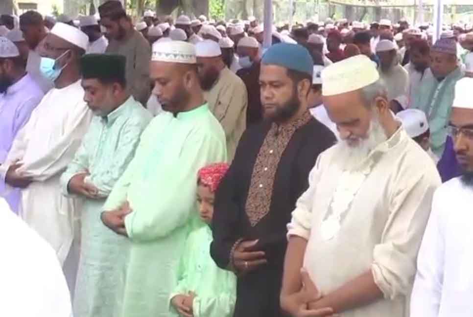 ভোলায় ঈদের নামাজ অনুষ্ঠিত
