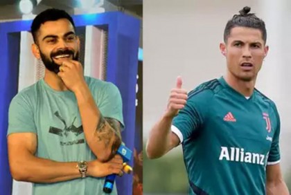 কোহলি ও রোনালদোকে একই কাতারে আনলেন পিটারসেন