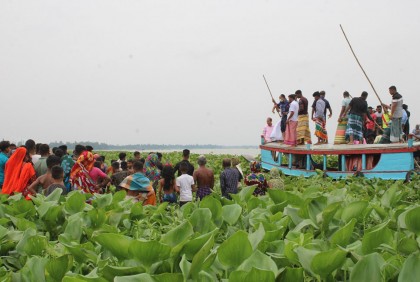 নিখোঁজের তিনদিন পর মেঘনা নদীতে মিলল মাঝির লাশ