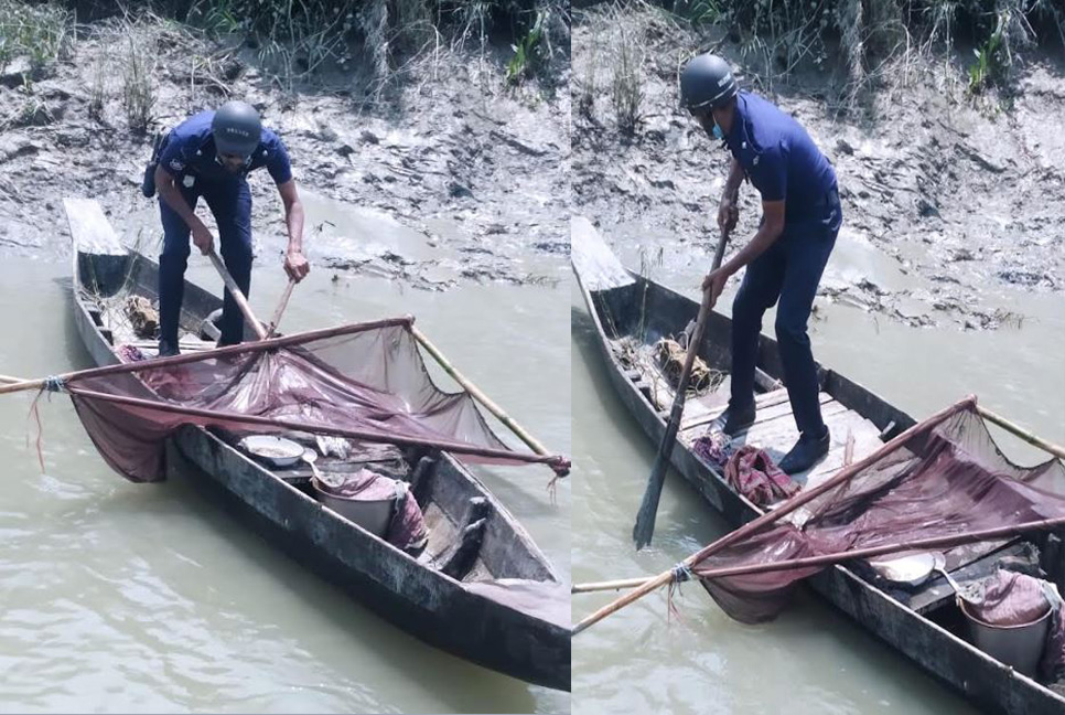 হালদা নদী থেকে ১০ হাজার কেজি রেণু পোনা জব্দ

