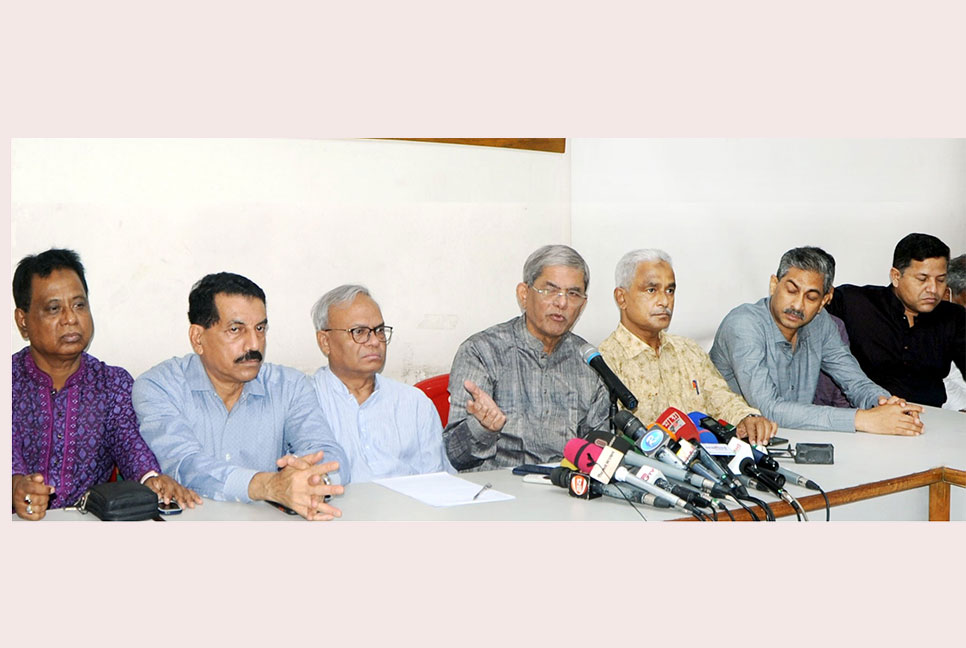 শ্রীলঙ্কায় নদীতে, আর এরা বঙ্গোপসাগরে ঝাঁপিয়ে পড়বে : মির্জা ফখরুল