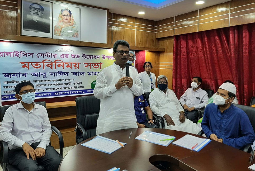 ‘জয়পুরহাটের উন্নয়নে নিজেদের মধ্যে বিভাজন নয়’