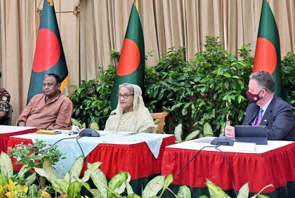 যুক্তরাষ্ট্রের ব্যবসায়ীদের বাংলাদেশে বিনিয়োগের আহ্বান প্রধানমন্ত্রীর

