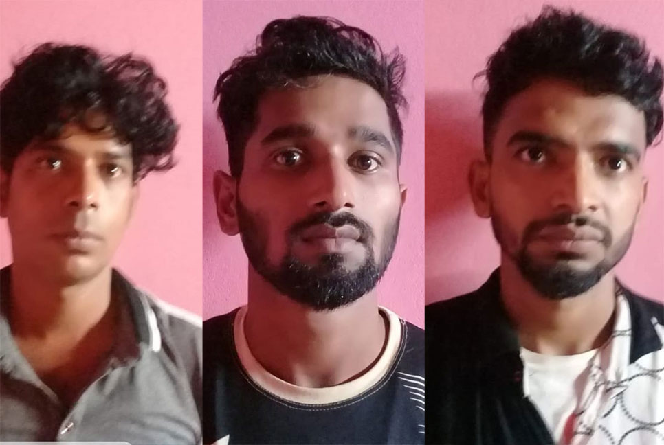 বরিশালে ৮ কেজি গাঁজাসহ আটক ৩
