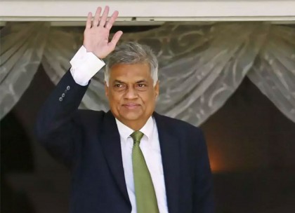 শ্রীলঙ্কার নতুন প্রধানমন্ত্রী রনিল বিক্রমাসিংহে