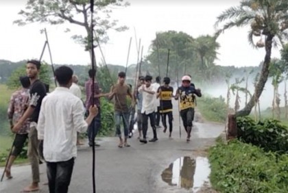 পাকুন্দিয়ায় আওয়ামী লীগের দুই গ্রুপের সংঘর্ষ