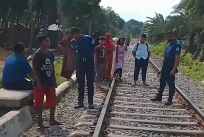 কোটচাঁদপুরে রেললাইনের পাশ থেকে অজ্ঞাত বৃদ্ধের লাশ উদ্ধার