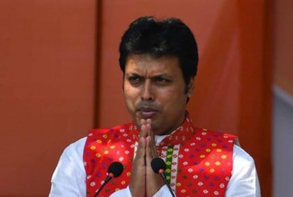 পদত্যাগ করলেন ত্রিপুরার মুখ্যমন্ত্রী বিপ্লব দেব