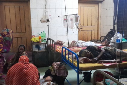 শরীয়তপুর সদর হাসপাতালে ডায়রিয়া রোগী বেড়েছে