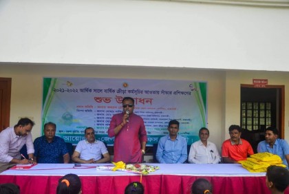 রাজশাহীতে সাঁতার প্রশিক্ষণের উদ্বোধন  