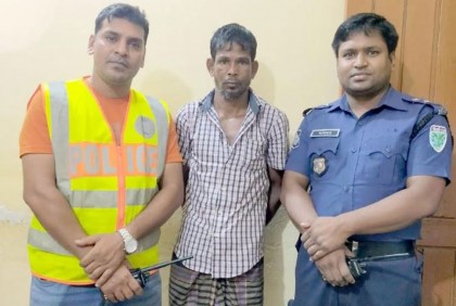 বিশ্বনাথে ডাকাতি মামলার ওয়ারেন্টভুক্ত আসামি গ্রেফতার