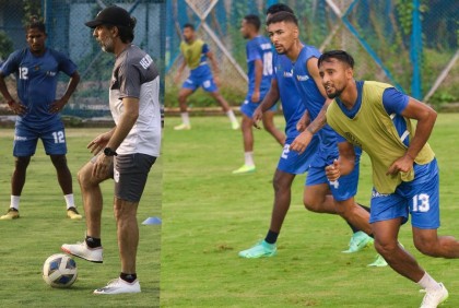 কলকাতায় প্রথম অনুশীলনে বসুন্ধরা কিংস
