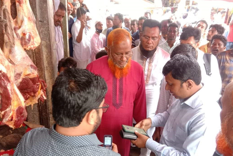খাবার অনুপযোগী মাংস বিক্রির দায়ে ব্যবসায়ীর কারাদণ্ড