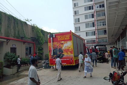 কালিয়াকৈরে পোশাক কারখানায় অগ্নিকাণ্ড