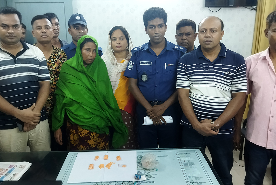 মোরেলগঞ্জে ইয়াবাসহ নারী গ্রেফতার