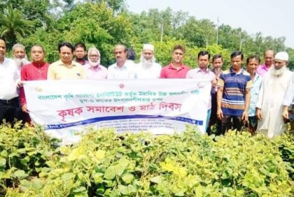 বরিশালে মাঠ দিবস ও কৃষক সমাবেশ 