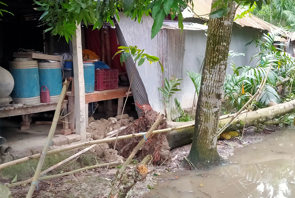 বগুড়ায় কালবৈশাখীর তাণ্ডব, নিহত ২